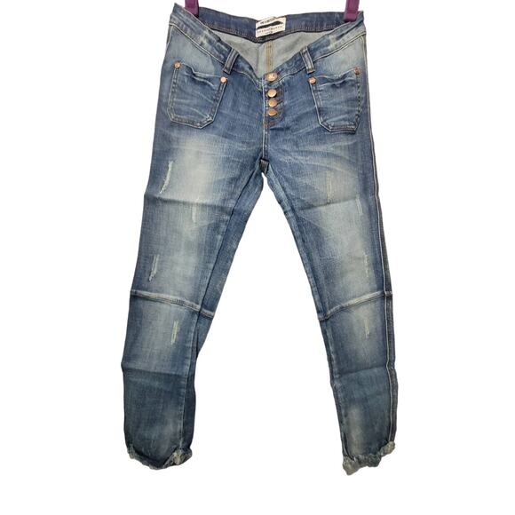 One Teaspoon Super Dupers Pure Bleu Size 27 NWT - Picture 1 of 11